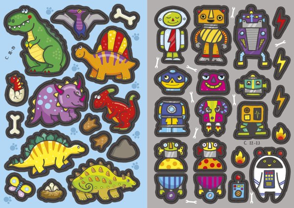 Наклейка мальчик