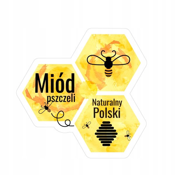 Наклейка на мед