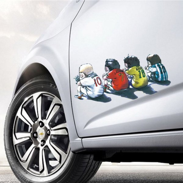 Наклейки для авто 3d