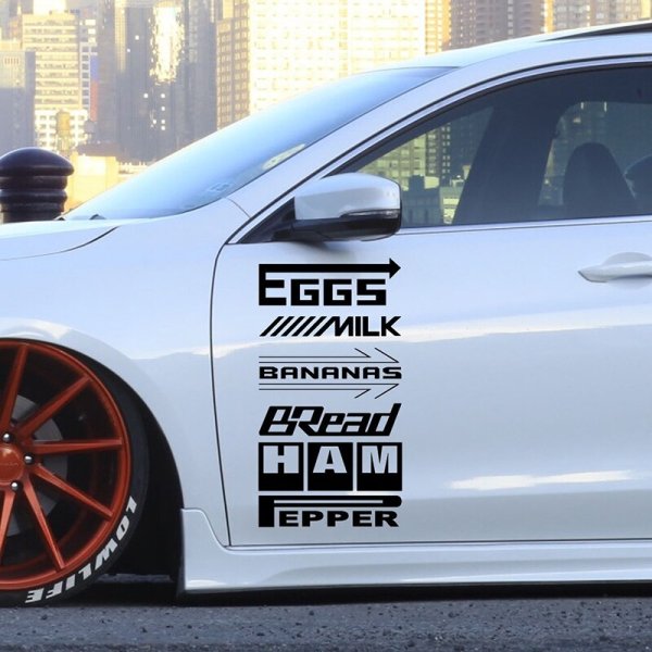 Наклейки "спортивные машины"