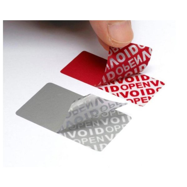 Пломба наклейка с QR кодом