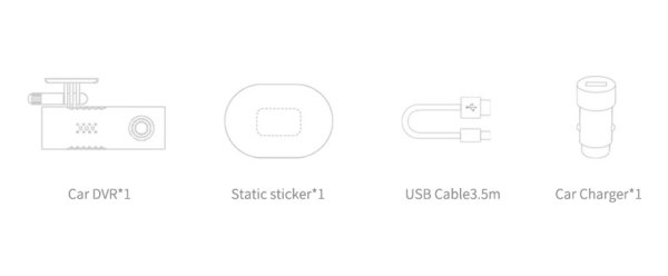 Электростатическая пленка для видеорегистратора 70mai