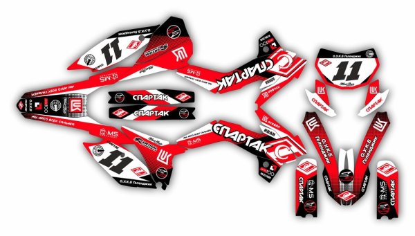 Графика KTM на Kayo k1