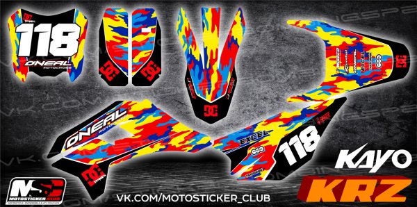 Комплект пластика Kayo k1