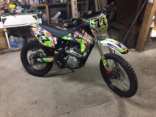 Наклейки на пластик (комплект) Kayo t2,т4,т6 (2014)