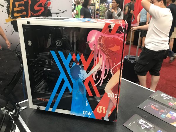 Системный блок в стиле аниме