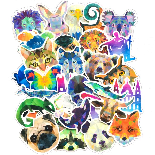 Наклейки на ноутбук аниме