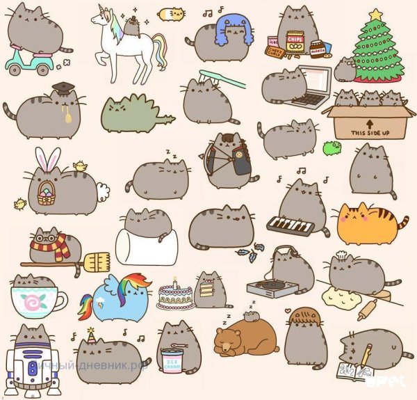 Пушин Кэт персонажи