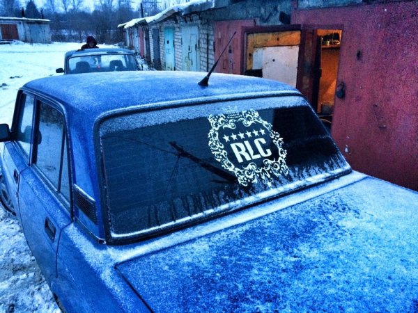 Наклейки на Жигули на заднее стекло