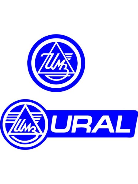 Наклейки на мото Урал