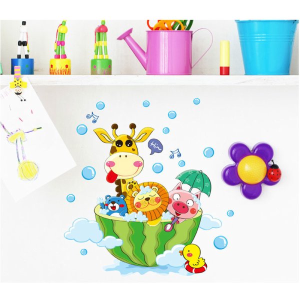 Стикеры для ванной детские