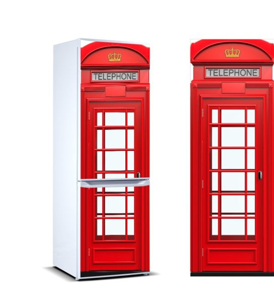 Холодильник телефонная будка Лондон