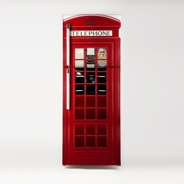 Холодильник телефонная будка