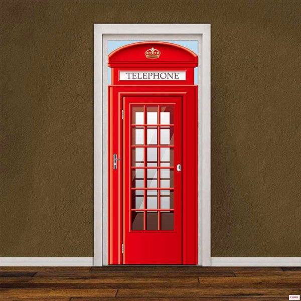 Телефонная будка в интерьере