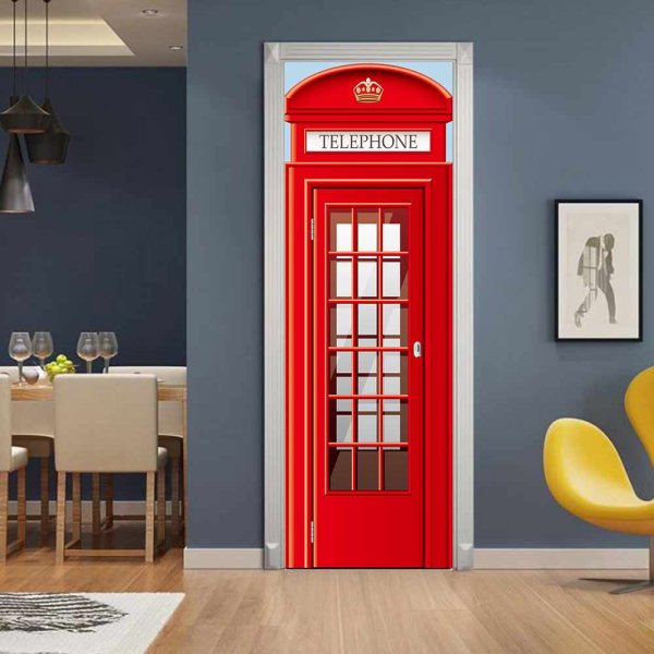 Желтая телефонная будка