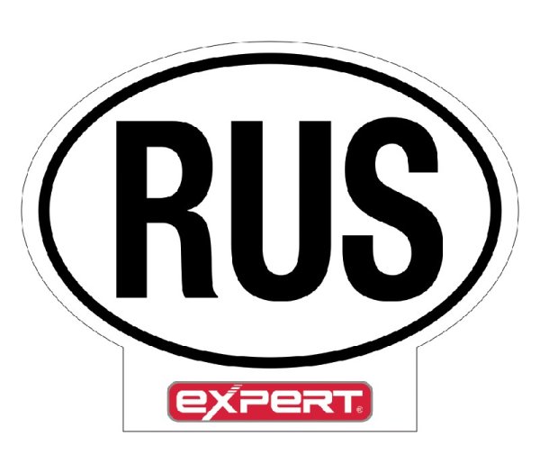 Наклейка ru