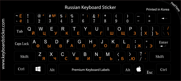 Корейская клавиатура