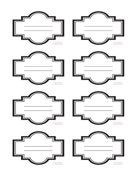Наклейки на банки печать