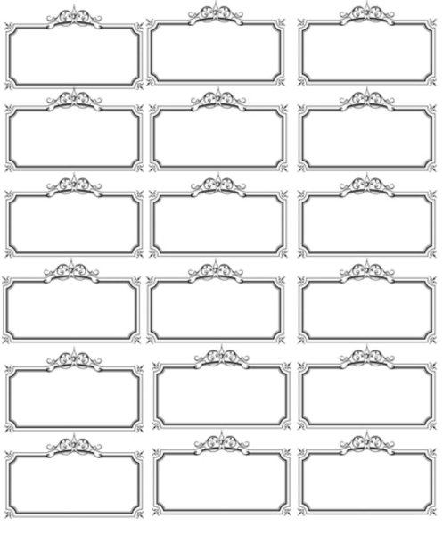 Красивые этикетки