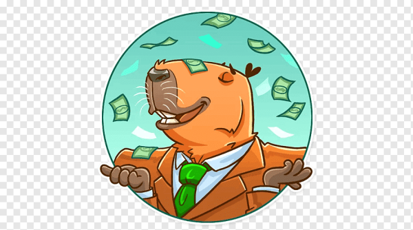 Стикеры капибара телеграмм