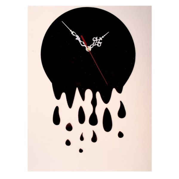 3d часы наклейки