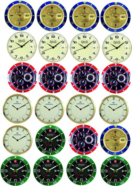 Циферблат наручных часов