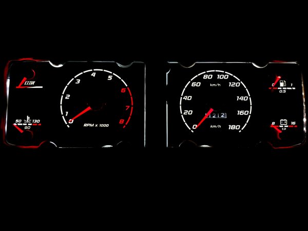 Пересвет панели приборов ВАЗ 2107