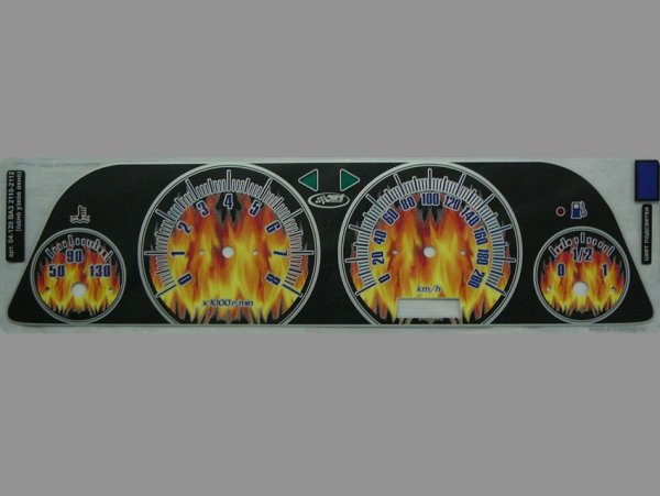 Вставка в панель приборов ВАЗ 2110