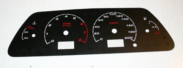Накладка шкалы приборов ВАЗ 2114