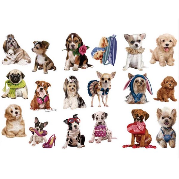 Наклейки "собаки"