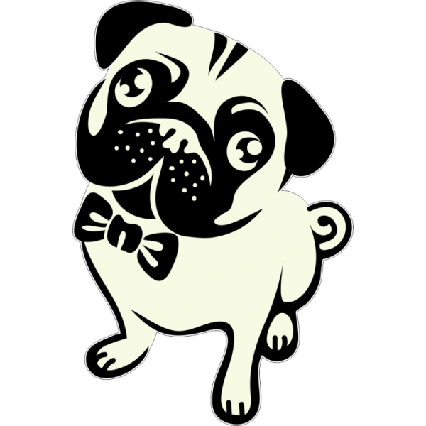 Стикеры черно белые