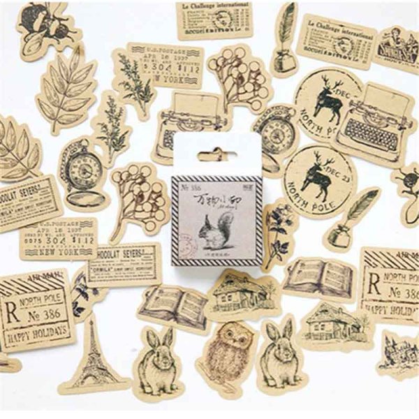 Винтажные Стикеры