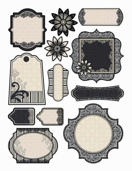 Вырезки для скрапбукинга