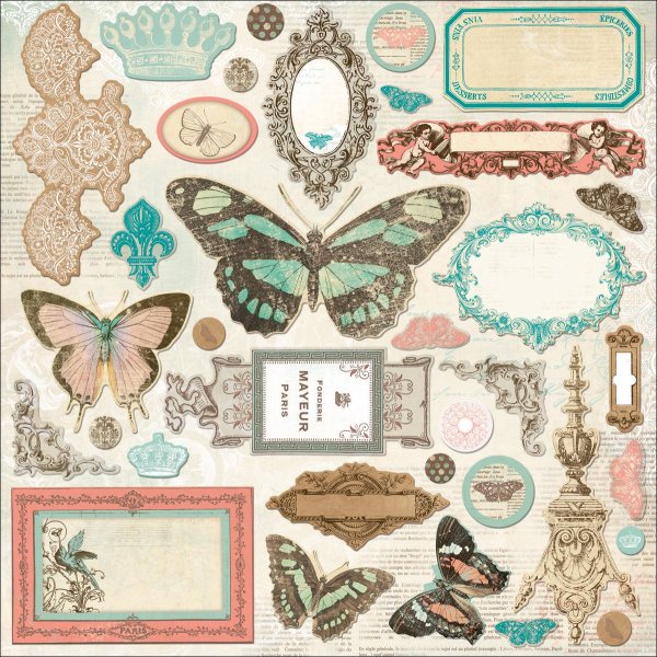 Элементы для скрапбукинга