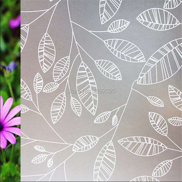 Матовые наклейки на окна