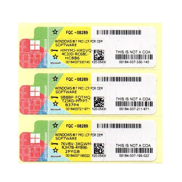 Наклейка Windows 10 Pro OEM