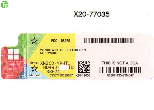 Windows 10 Pro OEM Key