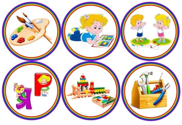 Название уголков в детском саду