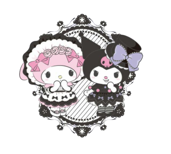 Наклейки Куроми Хеллоу Китти