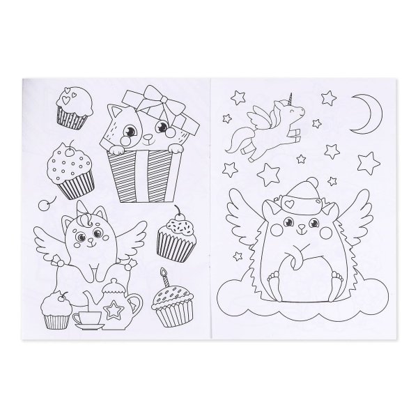 Раскраски Стикеры