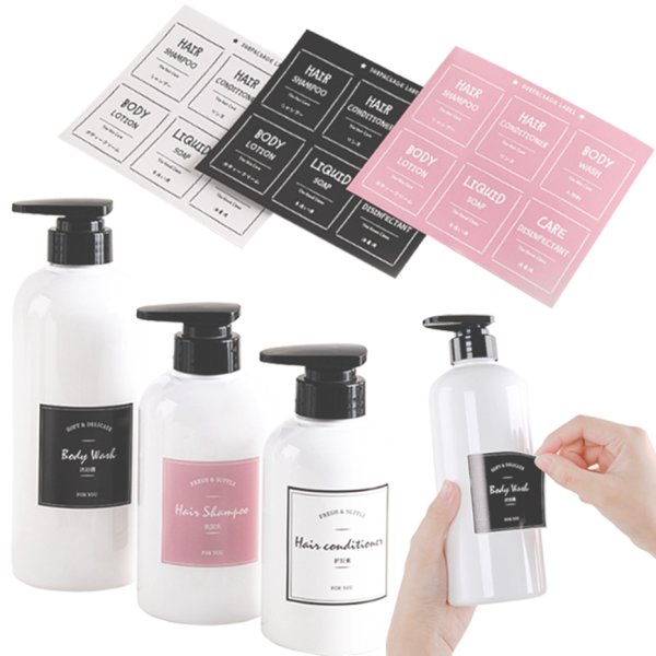 Этикетка шампуня