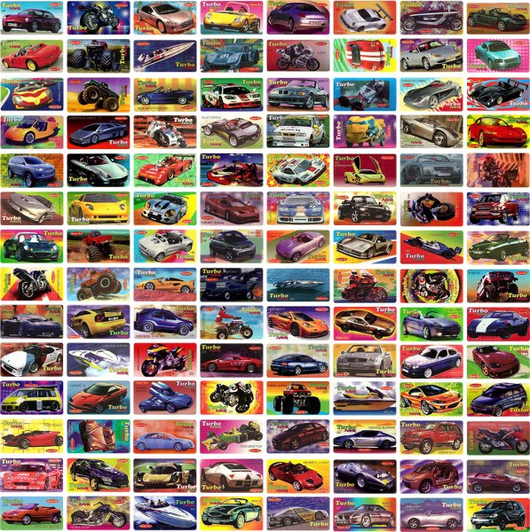 Жвачка турбо 90-х вкладыши