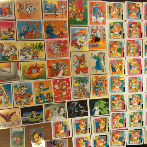 Наклейки из девяностых