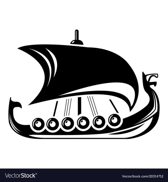 Корабль викингов раскраска