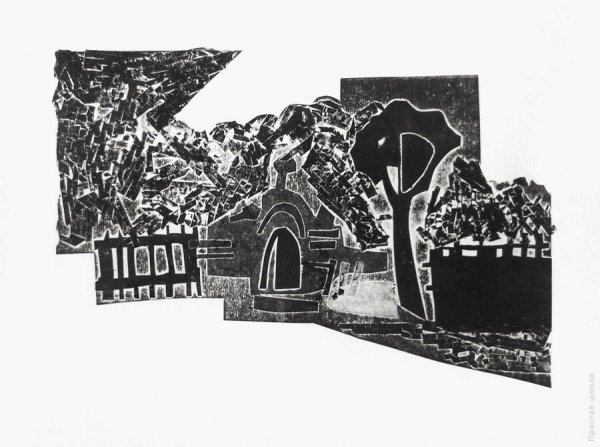 Гравюра на картоне для детей