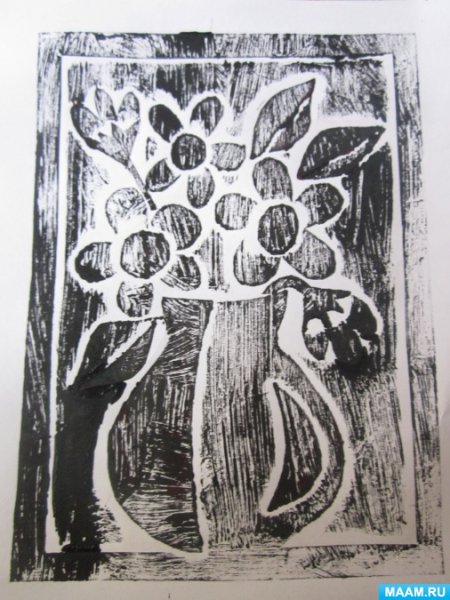 Печатная Графика на картоне