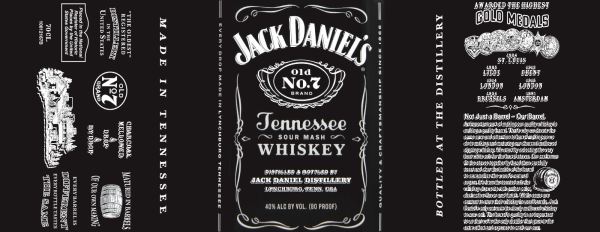 Джек Дэниэлс красная этикетка