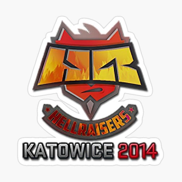 Наклейка Катовице 2014 Hellraisers