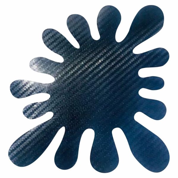 Клякса на машину наклейка