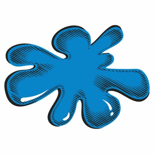 Клякса рисунок